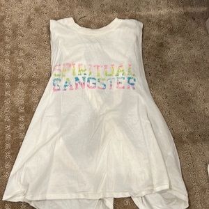 Spiritual Gangster open back tank